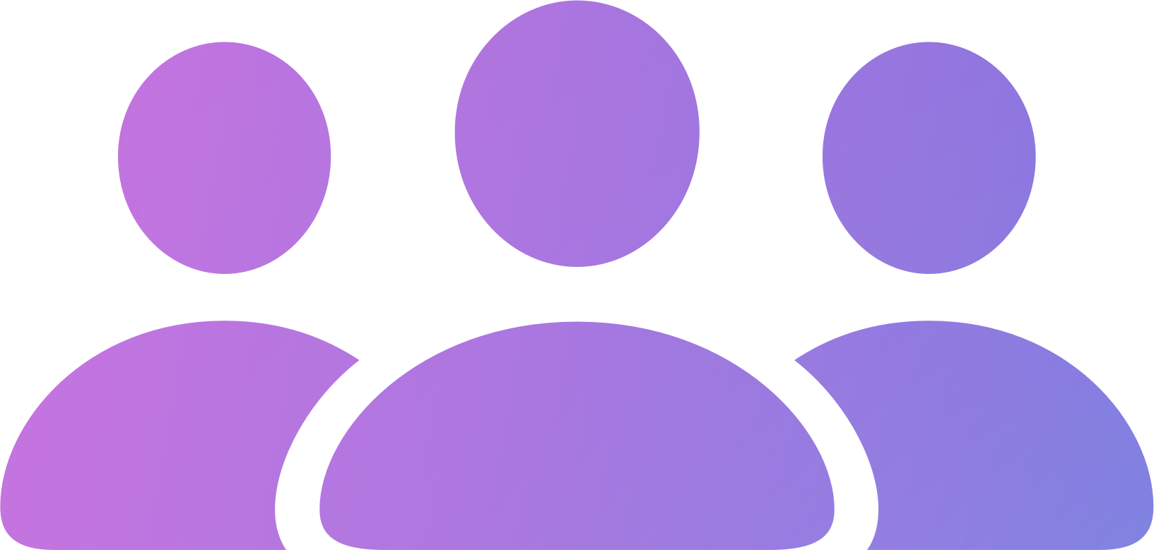The group labs icon, which shows the purple icons of three figures next to each other. 